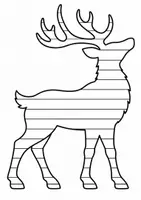 Vorschau - Mal- und Bastelvorlagen - Weihnachtsdeko Klassenzimmer, Dekoration, Fensterbilder, Boho, Sketchnotes würfeln - Seite 3