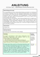 Vorschau - Arbeitsblätter - Cybermobbing Prävention - Würfelgeschichten - Seite 1