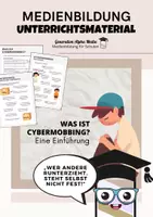 Vorschau - Arbeitsblätter - Was ist Cybermobbing? - Grundlagen - Deckblatt