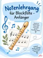 Vorschau - Arbeitsblätter - Blockflöte lernen in der Grundschule - Deckblatt