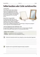 Vorschau - Arbeitsblätter - Licht und Schatten: 5 Arbeitshefte Klasse 5–6 - Seite 2