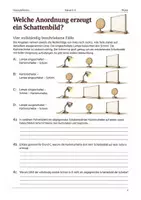 Vorschau - Arbeitsblätter - Wie Schatten entstehen Arbeitsheft Klasse 5–6 - Seite 3