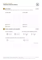 Vorschau - Klassenarbeiten - Schularbeit Teilbarkeit und Brüche 2. Klasse - Seite 1