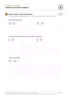 Vorschau - Klassenarbeiten - Schularbeit Teilbarkeit und Brüche 2. Klasse - Seite 2