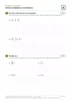 Vorschau - Klassenarbeiten - Schularbeit Brüche multiplizieren 2. Klasse - Seite 2