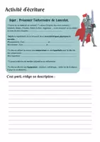 Aperçu - Devoirs - 5e Activité d'écriture description de chevalier - Page de couverture