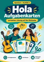 Vorschau - Test - Hola und Begrüßung, Aufgabenkarten, Klasse 5 - Deckblatt