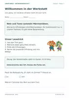 Vorschau - Arbeitsblätter - Erfinderwerkstatt: Genau lesen und Rätsel lösen Klasse 2 - Seite 1