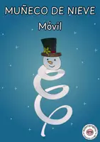 Vista previa - Manualidades / Dibujos para colorear - Móvil de muñeco de nieve en espiral: manualidad y ejercicio de recorte - Portada