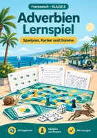 Vorschau - Arbeitsblätter - Lernspiele Französisch, Paket mit 3 Materialien, Klasse 8 - Seite 1