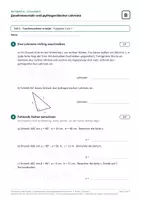 Vorschau - Klassenarbeiten - Schularbeit Wurzeln und Pythagoras 4. Klasse - Deckblatt
