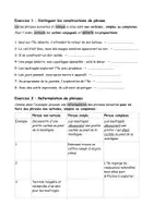 Aperçu - Préparation de séance / Séance complète - 5e Chantier de grammaire phrase complexe - Page 2