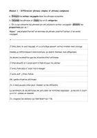 Aperçu - Préparation de séance / Séance complète - 5e Chantier de grammaire phrase complexe - Page 3