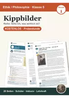 Vorschau - Stundenentwürfe - Sehe ich, was wirklich ist? Stunde 1 gratis | PP Kl. 5 - Deckblatt