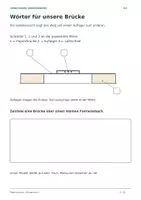 Vorschau - Arbeitsblätter - Papierbrücken tragen mehr – Klasse 3 - Seite 2