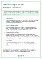 Vorschau - Aufgabenkarten - Perfekt üben im Tandem – 15 Tandembögen mit Partnerkontrolle - Seite 1