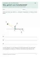 Vorschau - Arbeitsblätter - Schatten verraten den Sonnenstand – Klasse 4 - Seite 3