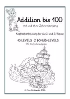 Vorschau - Arbeitsblätter - Addition bis 100 – Kopfrechentraining - Seite 2