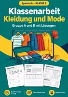 Vorschau - Test - Kleidung und Mode, Klassenarbeit, Klasse 8 - Deckblatt
