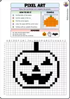 Vista previa - Unidades / Secuencias / Situaciones de Aprendizaje - Halloween (Pixel Art) - página 3