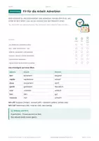 Vorschau - Test - Adverbien, Klassenarbeit, Klasse 8 - Seite 3