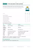 Vorschau - Test - E-Mail und Brief, Klassenarbeit, Klasse 8 - Seite 3