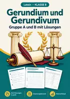 Vorschau - Test - Gerundium und Gerundivum, Klassenarbeit, Klasse 8 - Deckblatt
