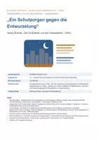 Vorschau - Arbeitsblätter - Klausur Sachtextanalyse Q1: Georg Simmel „Die Großstädte und das Geistesleben“ – Großstadterfahrung um 1900 - Seite 1