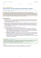 Vorschau - Arbeitsblätter - Klausur Sachtextanalyse Q1: Georg Simmel „Die Großstädte und das Geistesleben“ – Großstadterfahrung um 1900 - Seite 2