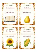 Vorschau - Spiele - Ich habe. Wer hat? Herbst Nomen - Seite 3