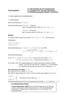 Vorschau - Arbeitsblätter - Kurvendiskussion, Tangente, Normale, Bestimmung ganzrationaler Funktionen - Seite 1