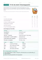 Vorschau - Test - Einkaufsgespräch Französisch, Klassenarbeit, Klasse 7 - Seite 3