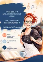 Vorschau - Stundenentwürfe - Wednesday und das geheimnisvolle Cello - Deckblatt
