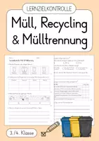 Vorschau - Unterrichtsreihen - Müll, Mülltrennung und Recycling - Materialpaket - Seite 1