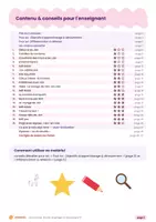 Aperçu - Feuilles d'exercices - Doubles et moitiés jusqu’à 20 – cahier CP - Page 2