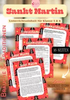 Vorschau - Unterrichtsreihen - Der Heilige Martin – Unterrichtseinheit für die Unterstufe - Deckblatt