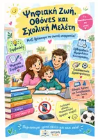 Προεπισκόπηση - Πλάνο μαθήματος / Υλικό για τον εκπαιδευτικό - Ψηφιακή Ζωή, Οθόνες και Σχολική Μελέτη - Εξώφυλλο
