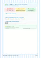 Vista previa - Refuerzo / NEE / Materiales de apoyo - Tarjetas de Autoinstrucciones y Resolución de Conflictos (Paso a Paso) - página 2