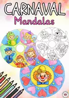 Vista previa - Manualidades / Dibujos para colorear - Carnaval: mandalas para colorear - Portada
