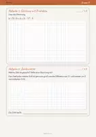 Vorschau - Klassenarbeiten - Klassenarbeit Terme und Gleichungen Klasse 8 Mathematik – Gruppe A & B mit Lösungen (PDF + Word) – Niveau Erweitert in Mathe - Seite 3