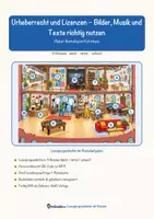 Vorschau - Arbeitsblätter - Urheberrecht und Lizenzen – Bilder, Musik und Texte richtig nutzen – Lesespurgeschichte mit Rätselaufgaben (Klasse 6) - Seite 1