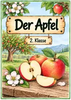Vorschau - Arbeitsblätter - Der Apfel - Deckblatt