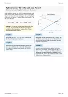 Vorschau - Arbeitsblätter - Schnittpunkte von Funktionsgraphen: Umwelt, Biologie & Alltag | Materialpaket Analysis - Seite 1
