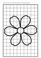 Vista previa - Manualidades / Dibujos para colorear - Primavera: dibujos en cuadrícula para colorear, arte - página 3