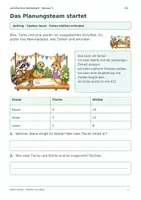 Vorschau - Arbeitsblätter - Daten-Rallye: Fiktives Schulfest Klasse 3 - Seite 1
