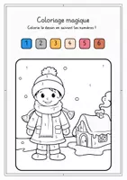 Aperçu - Matériel pour travaux manuels / dessin - Noël coloriage magique - Page 3