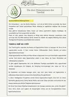 Vorschau - Arbeitsblätter - Tawhid im Islam – Die drei Dimensionen der Einheit Gottes EF - Seite 3