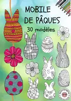 Aperçu - Matériel pour travaux manuels / dessin - Projet artistique de Pâques modèle de mobile - Page de couverture