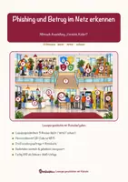 Vorschau - Arbeitsblätter - Phishing und Betrug im Netz erkennen – Lesespurgeschichte mit Rätselaufgaben (Klasse 9) - Seite 1