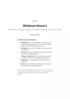 Vorschau - Arbeitsblätter - Blitzlesen Klasse 2 – 40 Wortlisten, 1-Minuten-Lesen, Lesepass - Seite 1